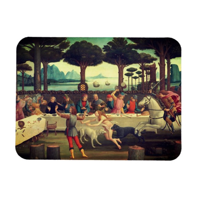 Magnet Flexible Le banquet dans la pinède (Horizontal)