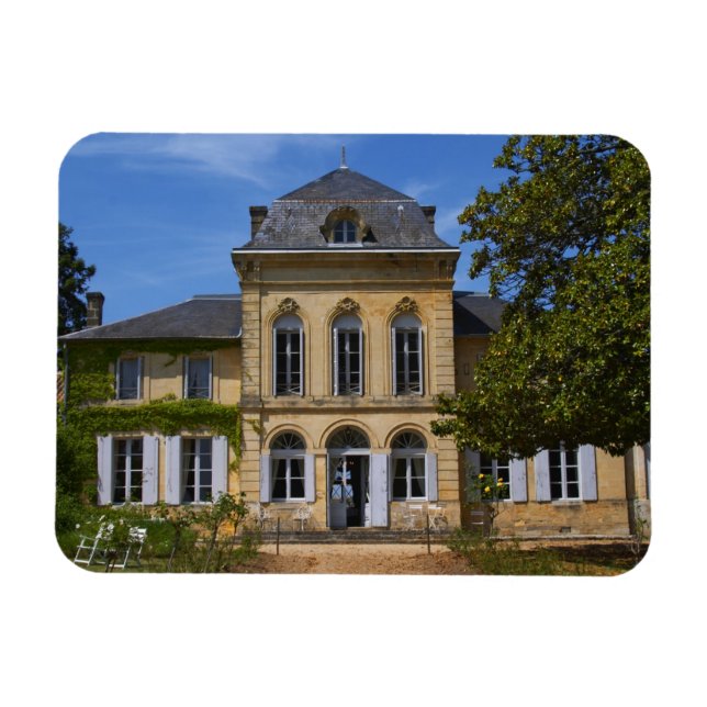 Magnet Flexible Le bâtiment principal du château, rénové par (Horizontal)