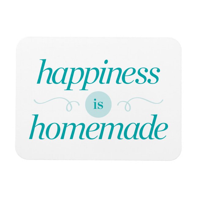 Magnet Flexible Le bonheur est fait maison (Horizontal)
