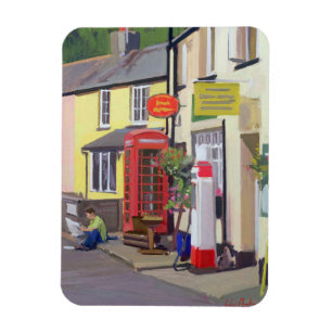 Magnet Flexible Le bureau de poste Withypool de village