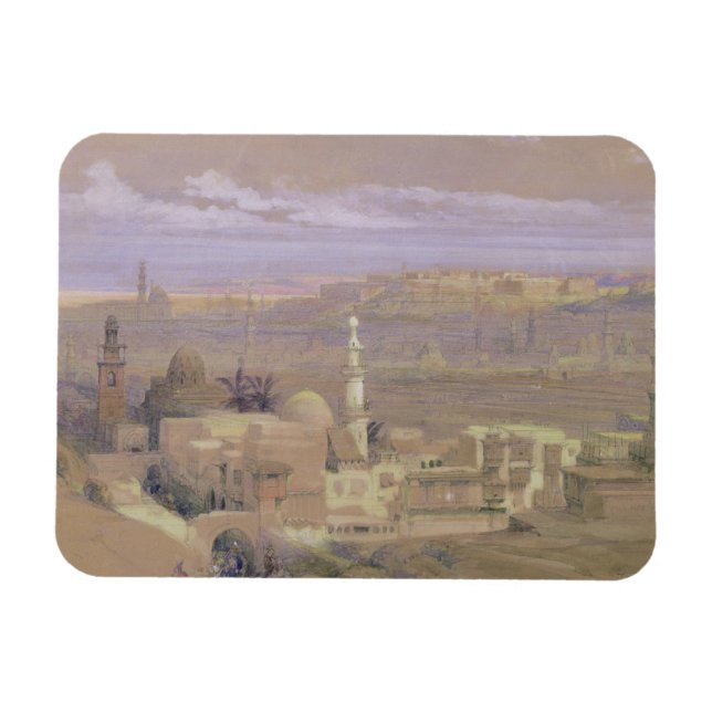 Magnet Flexible Le Caire de la porte de Citoyenneté, en regardant  (Horizontal)