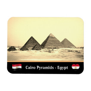 Magnet Flexible Le Caire, les pyramides égyptiennes - Egypte anci