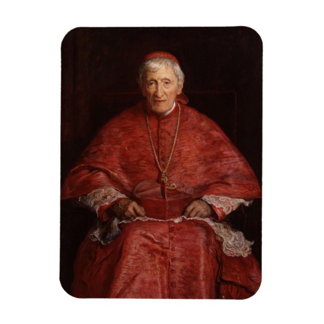 Magnet Flexible Le cardinal John Henry Newman (Vertical)