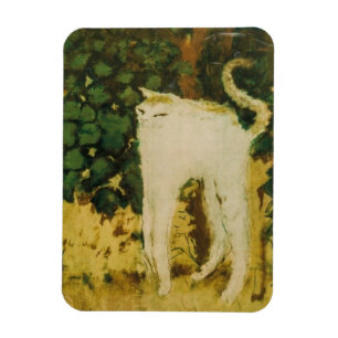Magnet Flexible Le Chat Blanc par Bonnard