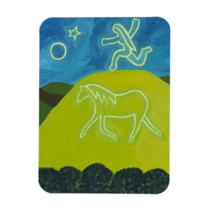 Magnet Flexible Le cheval blanc à Somerset 2011