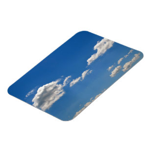 Magnet Flexible Le ciel est bleu et les nuages blancs passent