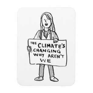 Magnet Flexible Le climat change pourquoi nous ne sommes pas