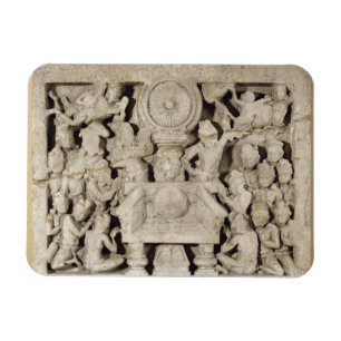 Magnet Flexible Le culte des symboles bouddhistes, Amaravati (Li