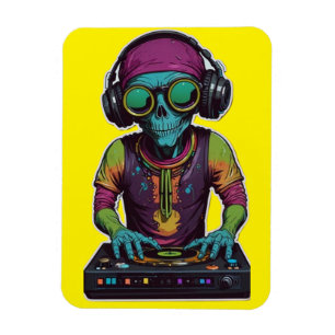 Magnet Flexible Le DJ Intergalactique