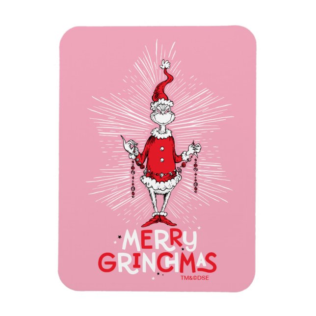 Magnet Flexible Le Grinch | Joyeux Grinchmas (Vertical)