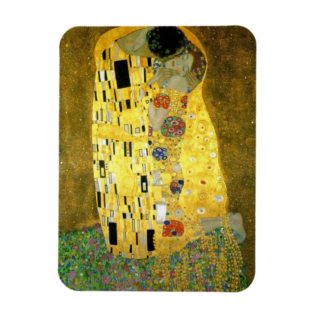 Magnet Flexible Le Kiss ~ Gustav Klimt (Vertical)