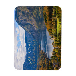Magnet Flexible Le lac Bohinj en Slovénie en automne