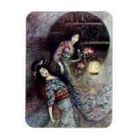 « Le Lanterne de pivoine » par Warwick Goble