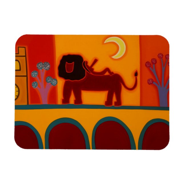 Magnet Flexible Le Lion De Fulham Broadway 2008 (Horizontal)