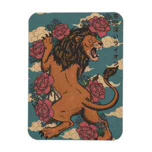 Magnet Flexible Le Lion Gracieux