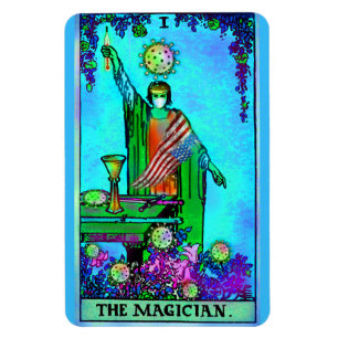 Magnet Flexible Le Magicien Coronavirus Tarot Death Card