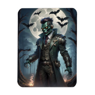Magnet Flexible Le monstre de Halloween Steampunk Frankenstein
