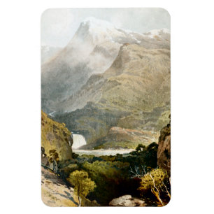 Magnet Flexible Le mont Kosciuszko Australie c1880