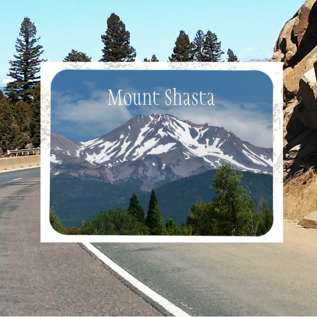 Magnet Flexible Le mont Shasta Californie (Créateur téléchargé)