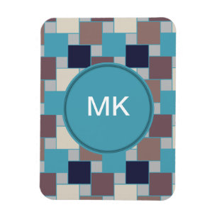 Magnet Flexible Le paon sur la plage