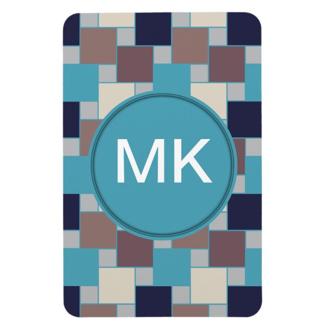 Magnet Flexible Le paon sur la plage (Vertical)