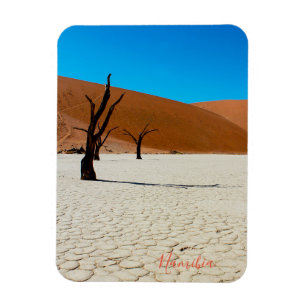 Magnet Flexible Le paysage des dunes de sable de Namibie Sossusvle