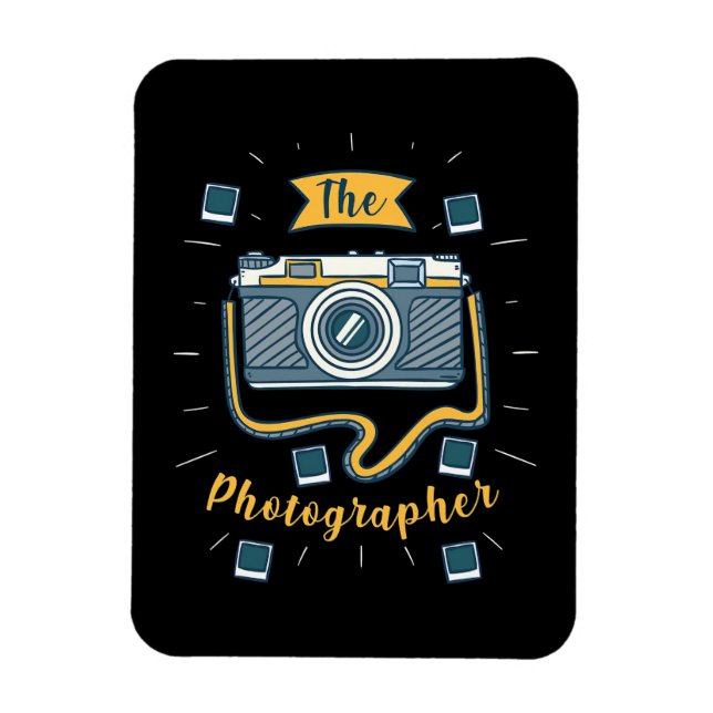 Magnet Flexible Le photographe (Vertical)