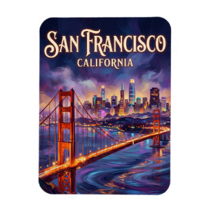 Magnet Flexible Le pont du Golden Gate États-Unis