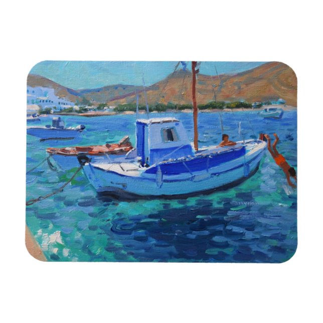 Magnet Flexible Le port Tinos 2012 (Horizontal)