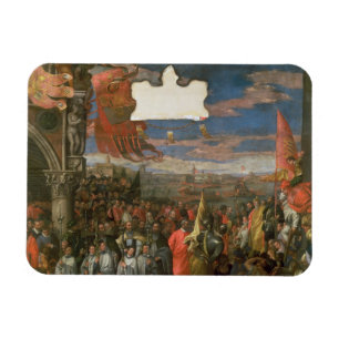 Magnet Flexible Le renvoi d'Andrea Contarini de doge victorieux