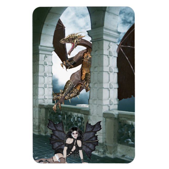 Magnet Flexible Le repaire du Dragon (Vertical)