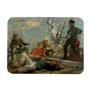 Magnet Flexible Le repos de midi (marins bavardant), 1906 (huile