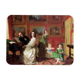 Magnet Flexible Le révérend et Mme Palmer-Lovell avec leur fille