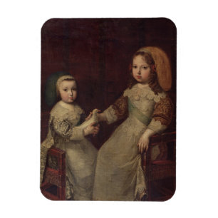 Magnet Flexible Le Roi Louis XIV (1638-1715) en tant qu'enfant