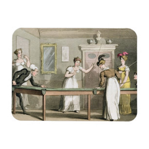 Magnet Flexible Le Tableau de billard, 'de la visite de Dr. Syntax