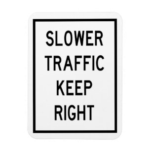 Magnet Flexible Le trafic plus lent gardent l'aimant droit de