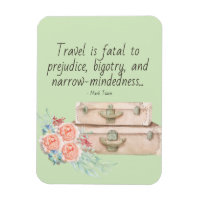 Le voyage est un faux Mark Twain Citation