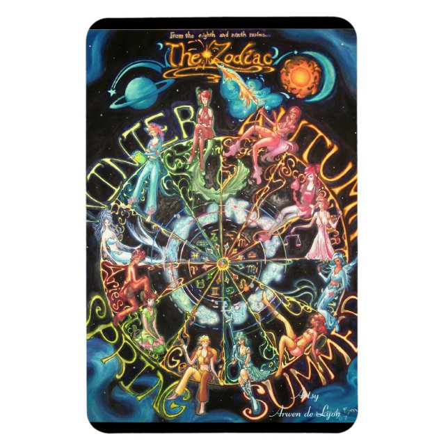 Magnet Flexible Le Zodiac (Vertical)