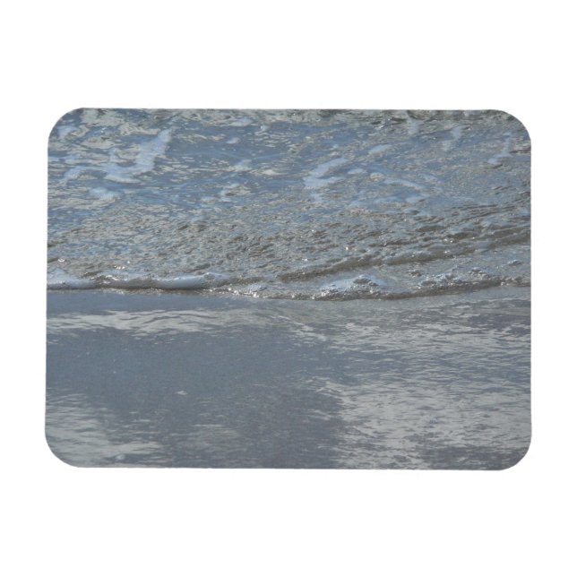 Magnet Flexible L'eau sur la plage Photographie Abstraite (Horizontal)