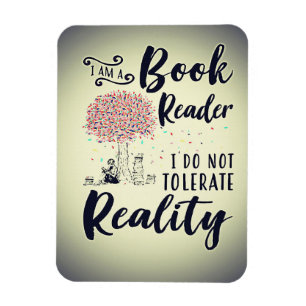Magnet Flexible Lecteur Cadeau Je Suis Lecteur De Livre