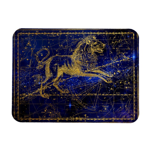 Magnet Flexible leo l'aimant de la constellation du lion (Horizontal)