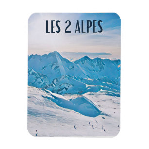 Magnet Flexible Les 2 Alpes Station de ski