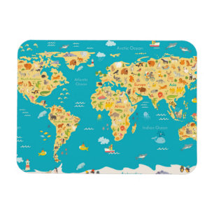 Magnet Flexible Les animaux du monde