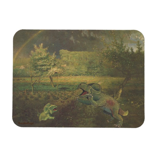 Magnet Flexible Les bourgeons Dino - (Horizontal)