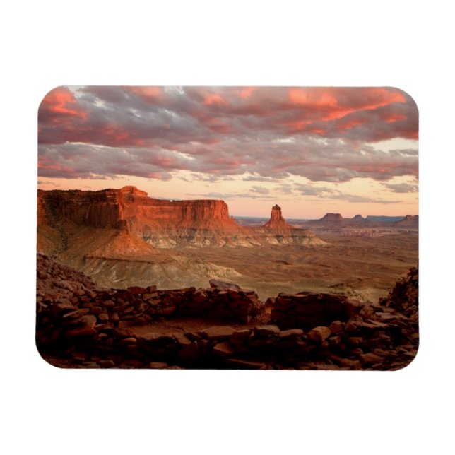 Magnet Flexible Les déserts | Parc national des Canyonlands Utah (Horizontal)