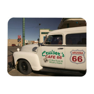 Magnet Flexible Les Etats-Unis, Arizona, Williams : Café 66 de