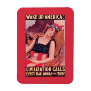 Magnet Flexible Les Etats-Unis d'AmericaWar II promotionnel