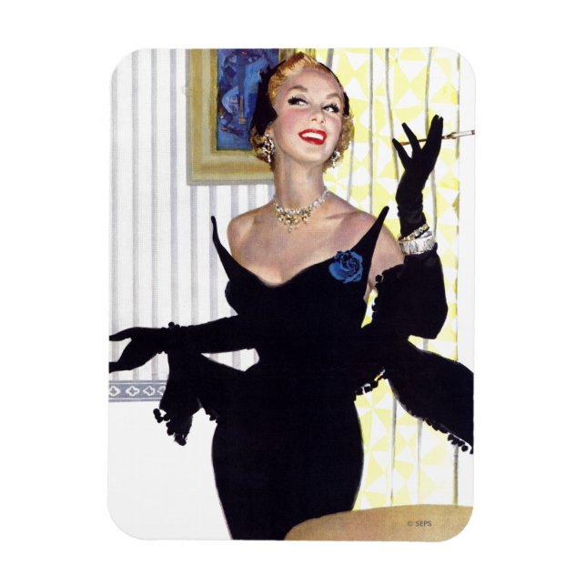 Magnet Flexible Les femmes intelligentes sont dangereuses trop 2 (Vertical)