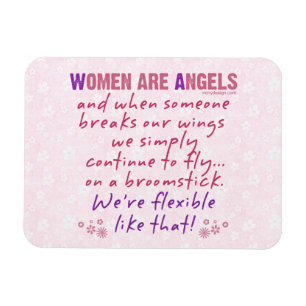 Magnet Flexible Les femmes sont des anges