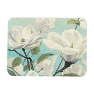 Magnet Flexible Les fleurs blanches du Sud